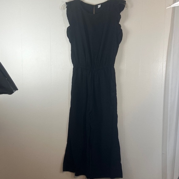 Black Pants Ruffled Jumpsuit by Old Navy sSize small - Picture 17 of 17